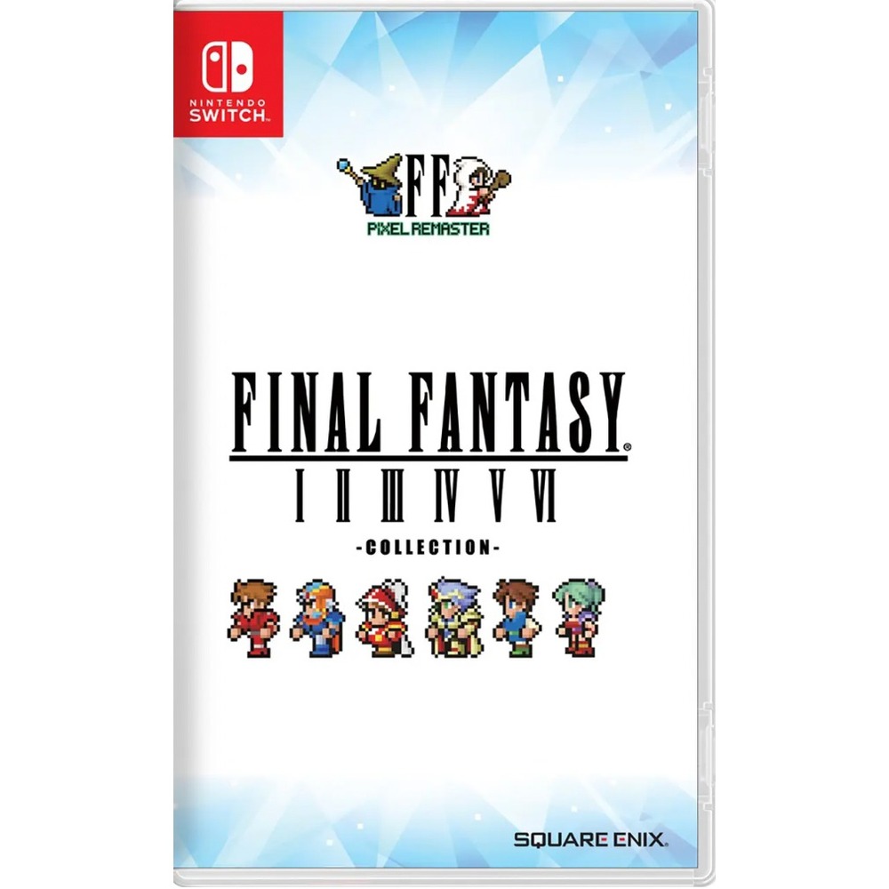 NEW SEALED Final Fantasy I-VI Pixel Remaster Collection 1-6 - Nintendo‎ Switch